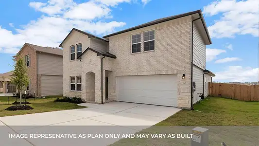 New construction Single-Family house 13812 Bothwell Pl, Manor, TX 78653 The Quincy- photo 1 1