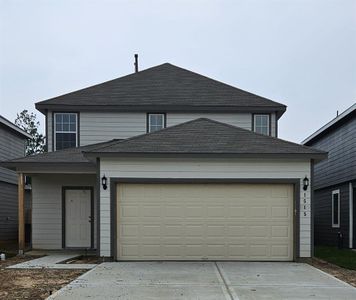 New construction Single-Family house 1515 Mount Bassie Court, Conroe, TX 77301 - photo 1 1