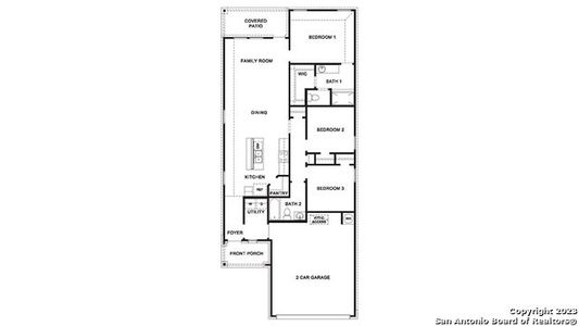 New construction Single-Family house 1552 Chianti Pass, New Braunfels, TX 78130 The Amber- photo 2 2