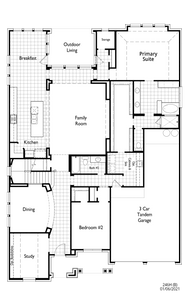 New construction Single-Family house 246H Plan, 920 Shooting Star Drive, Prosper, TX 75078 - photo