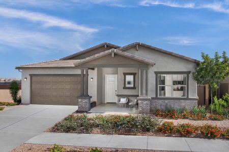 New construction Single-Family house 23160 E Happy Rd, Queen Creek, AZ 85142 Dove- photo 1 1