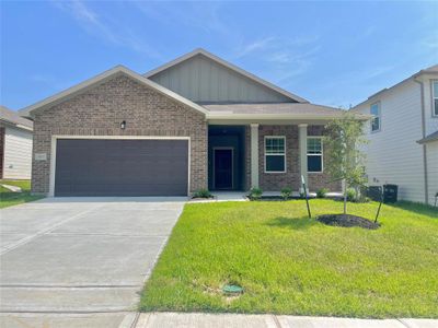 New construction Single-Family house 3627 Addington Court, Huffman, TX 77336 Luna- photo 0 0