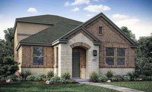New construction Single-Family house 311 Flowers Ave, Hutto, TX 78634 Mozart- photo 0