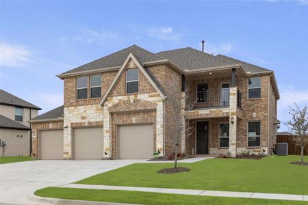 New construction Single-Family house 894 Blue Heron Drive, Forney, TX 75126 Princeton 2F (w/Game)- photo 1 1