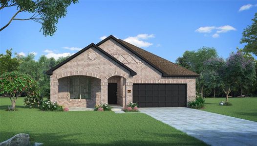New construction Single-Family house 784 Grand Dale Drive, Lavon, TX 75166 Cottonwood II W- photo 0