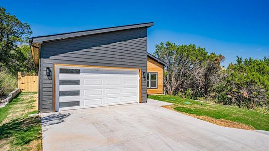 Front facing garage