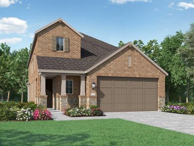 New construction Single-Family house 4931 Shimmer Side, Katy, TX 77493 Everleigh Plan- photo 0 0