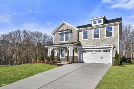 New construction Single-Family house 8720 Maxine Street, Unit 3 ( Holly ), Willow Spring, NC 27592 - photo
