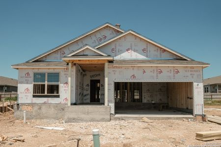 New construction Single-Family house 1108 Water Valley, Seguin, TX 78155 Esparanza- photo