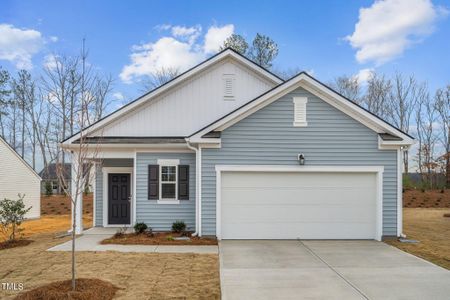 New construction Single-Family house 945 Rift Valley Drive, Zebulon, NC 27597 Glimmer- photo 0