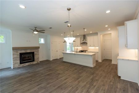 New construction Townhouse house 5105 Riden Way, Unit 285, Buford, GA 30518 The Brittany- photo 10 10