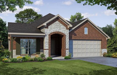 New construction Single-Family house 4536 Brentfield Drive, Crowley, TX 76036 Concept 2065- photo 0