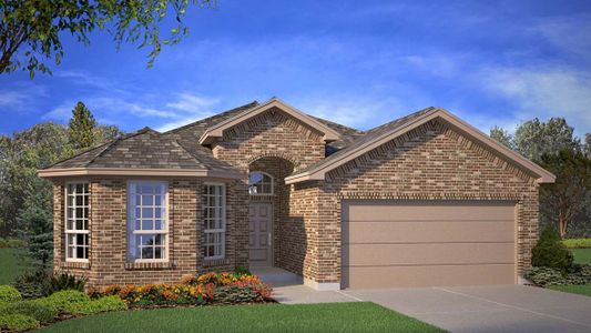 New construction Single-Family house 149 Hawksbill Lane, Rhome, TX 76078 PORTALES- photo 0