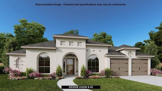 New construction Single-Family house 26831 Lakeside Mill Lane, Magnolia, TX 77354 Design 3322W- photo 0 0