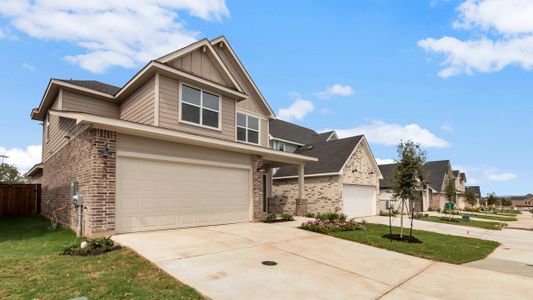 New construction Single-Family house 148 Grey Slate Avenue, Marble Falls, TX 78654 The Hanna- photo 1 1