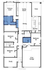 New construction Single-Family house 5713 Kyle Joseph Drive, Georgetown, TX 78628 Matisse Plan- photo 1 1