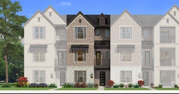 New construction Townhouse house 4269 Willow Pond Drive, Frisco, TX 75034 - photo 3 3
