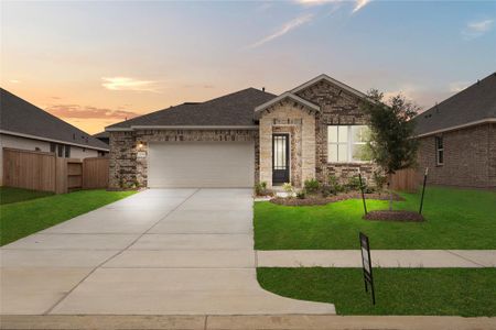 New construction Single-Family house 32314 Cedar Crest Drive, Waller, TX 77484 Travis Homeplan- photo 0 0