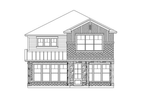 New construction Single-Family house Royal Willow, 3533 Ithaca Street, Corinth, TX 76208 - photo