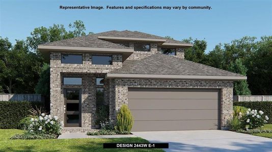 New construction Single-Family house 17318 Merlot Skies Street, Conroe, TX 77302 Design 2443W- photo 0