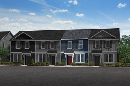 New construction Townhouse house Plan 1263 Modeled, 3124 Garner Road, Raleigh, NC 27610 - photo