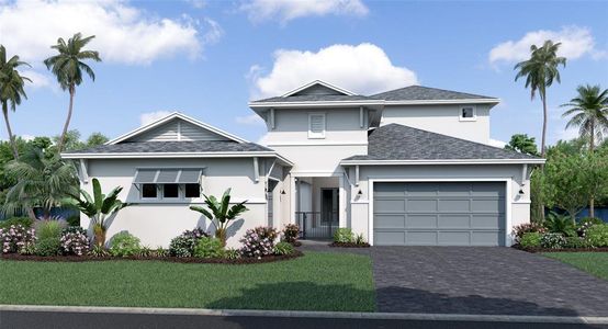 New construction Single-Family house 8345 Ivy Stark Boulevard, Wesley Chapel, FL 33545 Osprey 3- photo 0