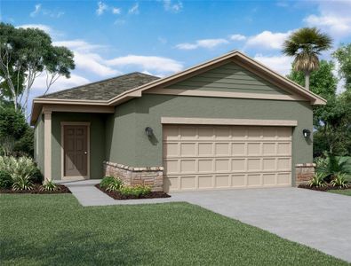 New construction Single-Family house 10521 Ladybug Cove, Parrish, FL 34219 - photo 0