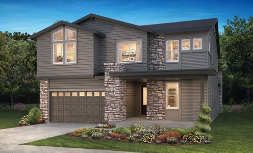 New construction Single-Family house 1590 Candleflower Drive, Castle Pines, CO 80108 - photo 3 3