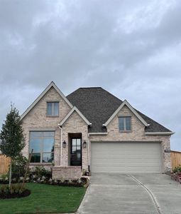 New construction Single-Family house 11439 Bush Clover Drive, Cypress, TX 77433 2410W- photo 0