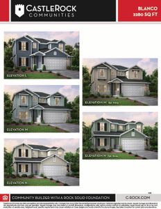 New construction Single-Family house 151 Arches Dr., Kyle, TX 78640 Blanco- photo