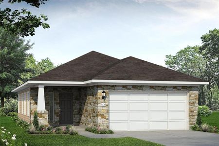 New construction Single-Family house 148 Free Stone Dr, Georgetown, TX 78628 - photo 0
