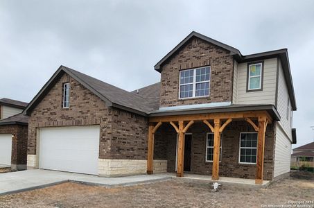 New construction Single-Family house 7823 Viper Cove, San Antonio, TX 78253 Jordan Homeplan- photo