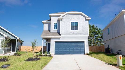 New construction Single-Family house 9294 Grace Ridge Drive, Willis, TX 77318 The Camden- photo 0