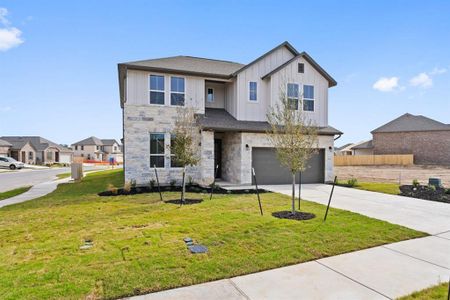 New construction Single-Family house 1901 Scenic Heights Ln, Georgetown, TX 78628 Reimer- photo 2 2