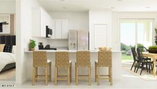 New construction Single-Family house 36370 W Mediterranean Way, Maricopa, AZ 85138 Jerome Plan 3556- photo
