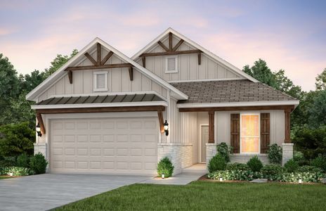 New construction Single-Family house Barrett, 824 Cherrystone Loop, Buda, TX 78610 - photo