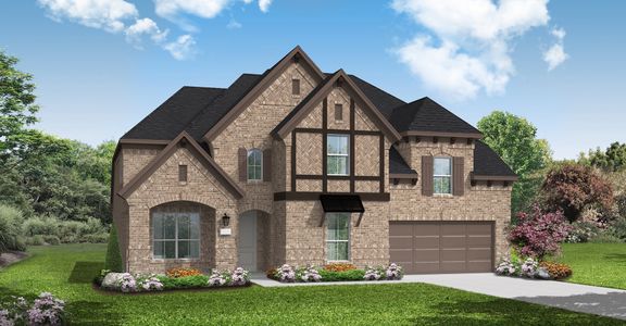 New construction Single-Family house Eagle Mountain (3341-DM-50), 712 Redbrick Lane, Northlake, TX 76247 - photo