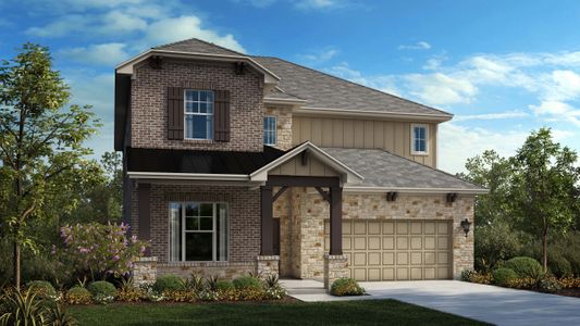 New construction Single-Family house 4319 Bancroft Lane, Round Rock, TX 78665 Parmer- photo 0 0