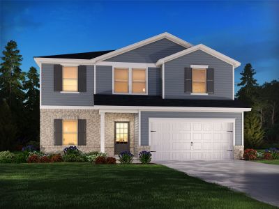 New construction Single-Family house Brentwood Basement, 143 Ivey Township Drive, Dallas, GA 30132 - photo