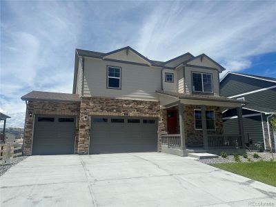 New construction Single-Family house 4797 Cattle Cross Road, Castle Rock, CO 80104 HOLCOMBE- photo 0