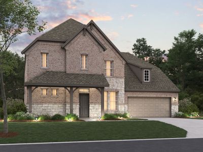 New construction Single-Family house 1500 Anemone Lane, Prosper, TX 75078 Caspano - Classic Series- photo 0