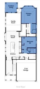 New construction Single-Family house 237 Dycus Bend, Liberty Hill, TX 78642 Everett Plan- photo 1 1