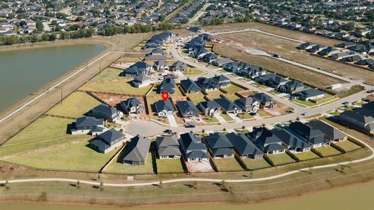 New construction Single-Family house 18122 Grand Vista Hills Lane, Richmond, TX 77407 Chambray- photo 39 39