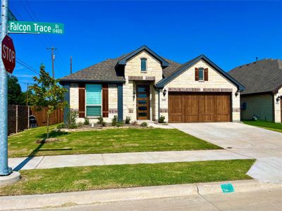 New construction Single-Family house 11401 Falcon Trace Drive, Fort Worth, TX 76244 Cypress- photo 0 0