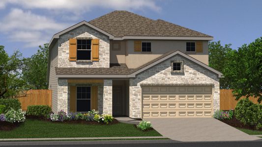 New construction Single-Family house The Avondale, 2577 Gideon Lane, New Braunfels, TX 78130 - photo