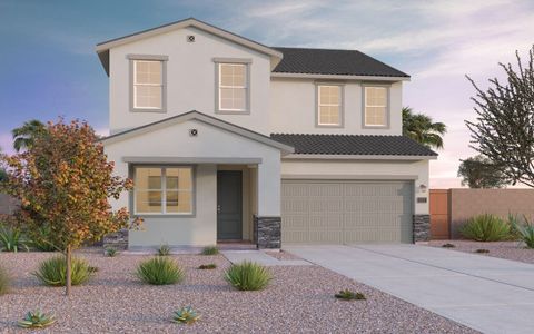 New construction Single-Family house 4724 S 124Th Ave, Avondale, AZ 85323 Rockrose- photo 0