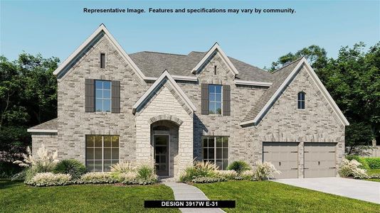 New construction Single-Family house Design 3917W, 1426 Fieldstone Drive, Midlothian, TX 76065 - photo