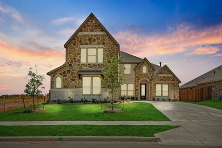 New construction Single-Family house 1348 Beaumont Lane, Red Oak, TX 75154 Spring Cress II- photo 2 2