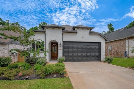 New construction Single-Family house 730 Lacebark Elm Trail, Willis, TX 77318 - photo 0