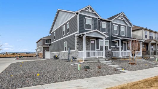 New construction Single-Family house 9887 Biscay St, Commerce City, CO 80022 MELBOURNE- photo 0 0